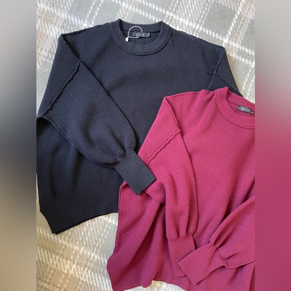 Bundle of 2 EFAN oversized sweaters L - Picture 4 of 6